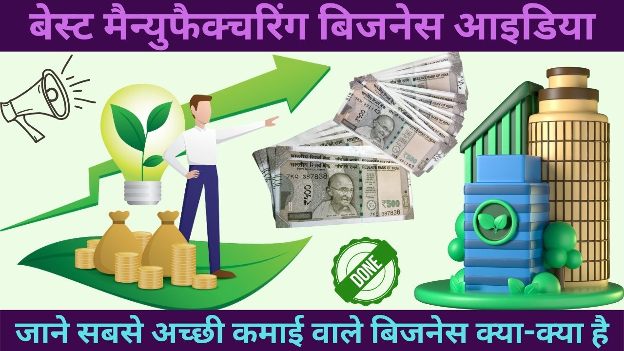 Manufacturing Business Ideas