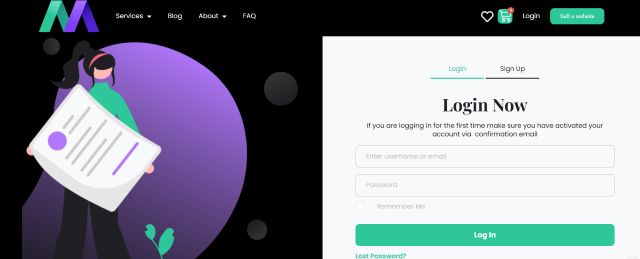 sign up